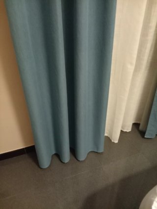 Cortinas opacas.