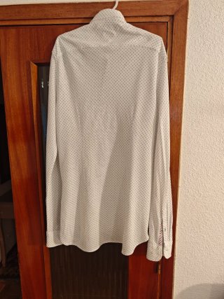 Camisa Tommy Hilfiger Blanca Estampada