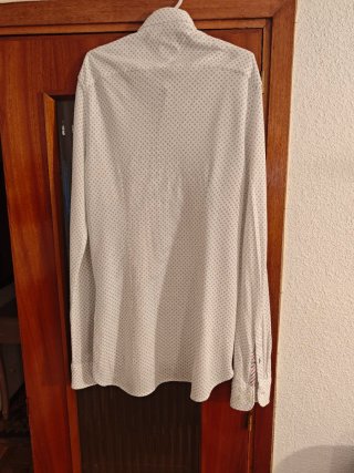 Camisa Tommy Hilfiger Blanca Estampada