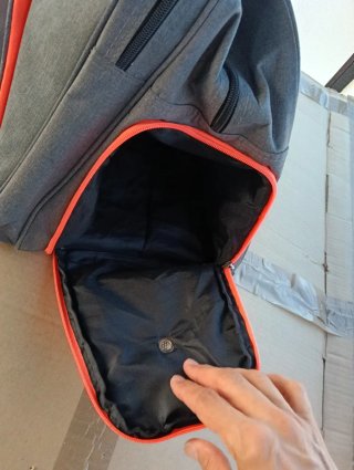 Bolsa Deporte Bullpadel Gris/Naranja