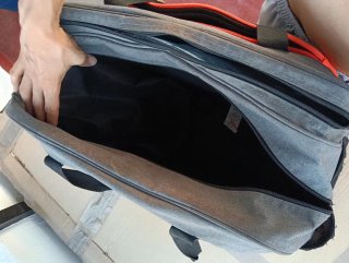 Bolsa Deporte Bullpadel Gris/Naranja