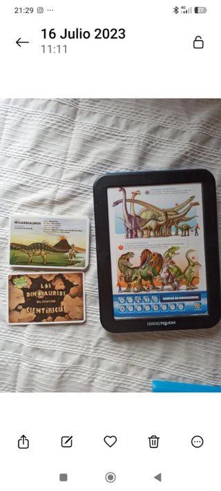 Tablet Educa Touch Infantil Dinosaurios