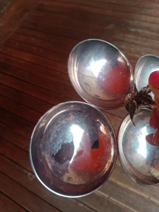 Recipiente 4 cuencos aperitivos o decoración