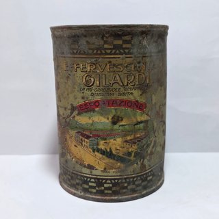 Latta Litografata Effervescente Gilardi 1920s Vint