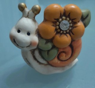 Set Lotto di 2 Statuette Soprammobili Bomboniere