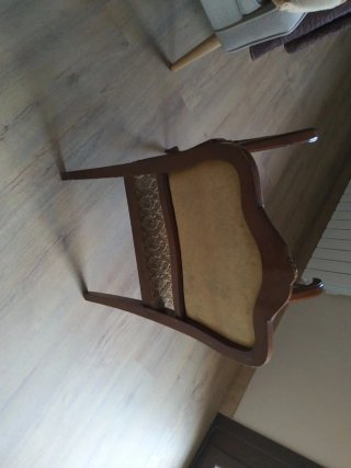 Butaca vintage dormitorio