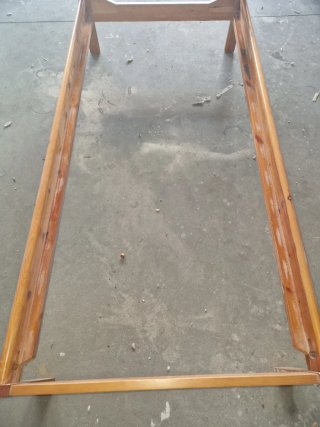 Cama de madera Pino