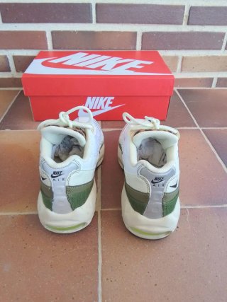 Zapatillas Nike Air Max 95 Verde y Blanco