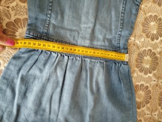 Vestito in jeans per bambina