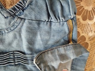 Vestito in jeans per bambina