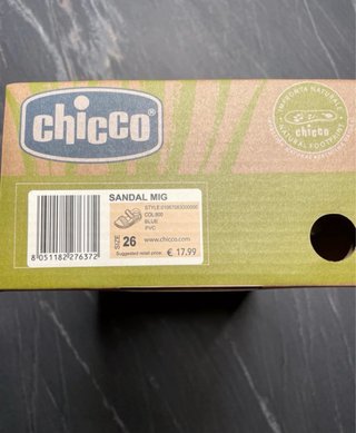 Sandali Chicco Bambino Blu SURFER taglia 26