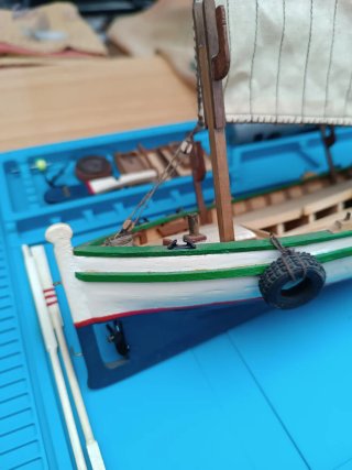 Maqueta Barco Laud Mallorquin