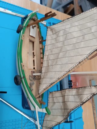 Maqueta Barco Laud Mallorquin