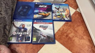 Lote 5 Juegos PS4: FIFA 23, NFS Heat, Riders Repub