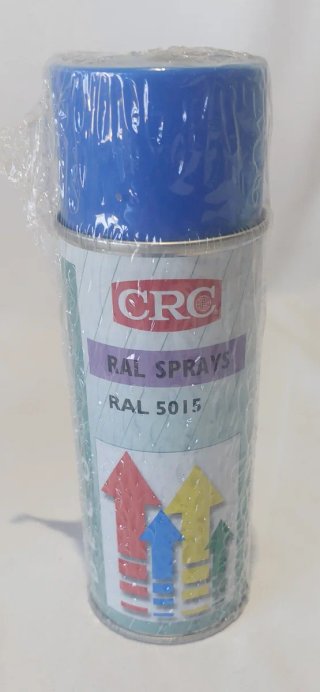 Pack 10 botes de pintura en spray CRC