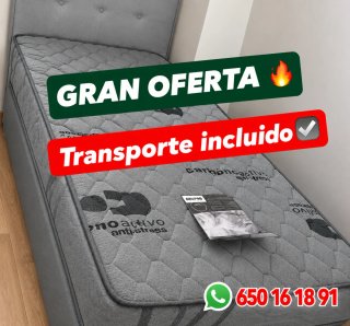Colchón con transporte incluido