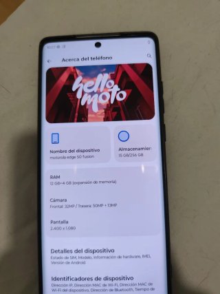 Motorola Edge 50 fusión (urge venta)