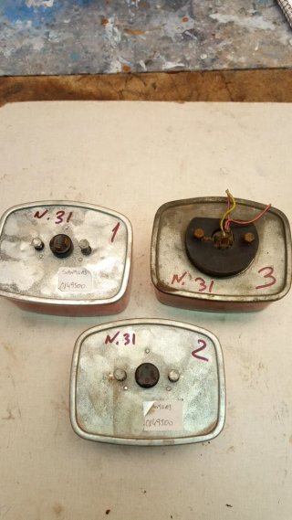 Tres pilotos Saglas o Montesa