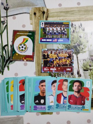 Lote 50 cromos Mundial 2026 Panini
