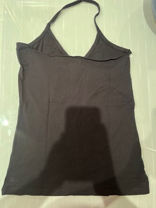 Camiseta negra halter