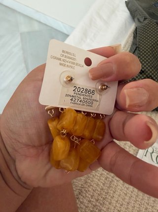 Pendientes y 2 peinetas flamenca