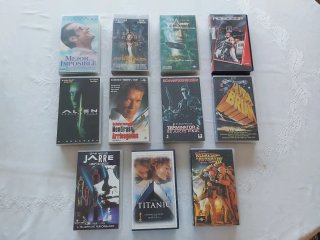 Lote 11 cintas video VHS