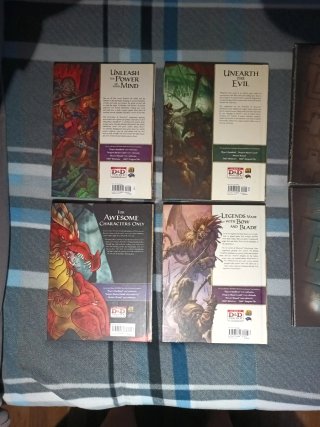 Dungeons & Dragons 4e pack de manuales en inglés