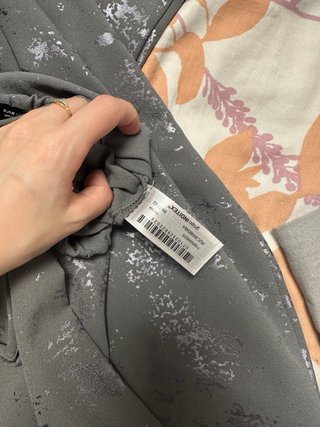 Pantalón zara foil estampado