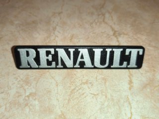 Antiguo logotipo (insignia) Renault letras años 90
