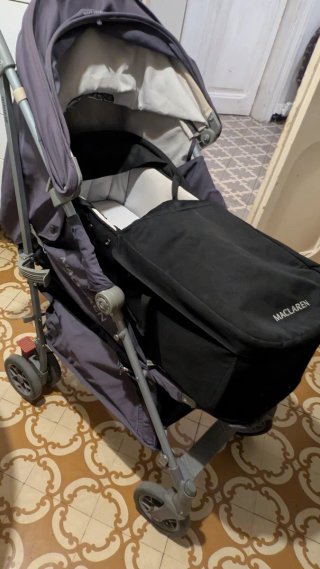 Silla de paseo Maclaren Techno XRL con capazo