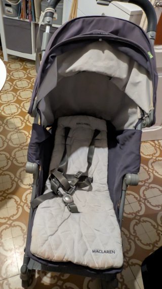 Silla de paseo Maclaren Techno XRL con capazo