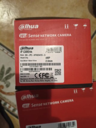 Cámara de Red Dahua Wiz Sense SMD