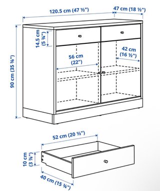 Bufet/Aparador Ikea TONSTAD