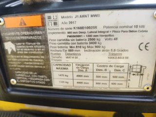 Carretilla Hyster J1.6 XM