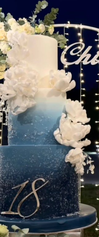 Torta di compleanno in polistirolo
