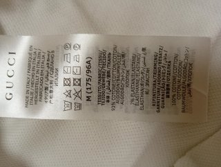 Gucci Polo Blanco Tigre Rayas