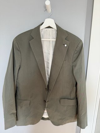 Blazer Liu Jo Uomo Verde Oliva Taglia 52