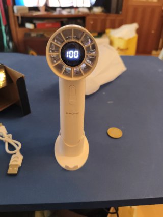 Ventilatore portatile ricaricabile