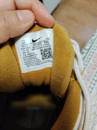Nike número 38.5