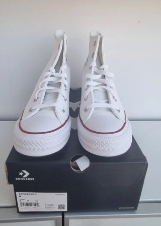 Converse Chuck Taylor Wedge Blancas