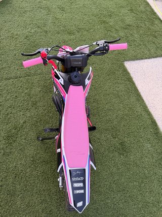 Pit Bike 49cc Infantil Rosa - ¡Casi Nueva!