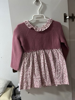 Traje tradicional bebé bordado