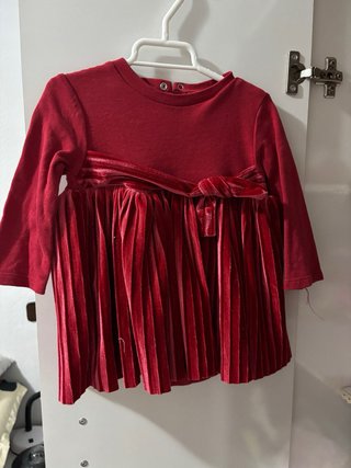 Traje tradicional bebé bordado