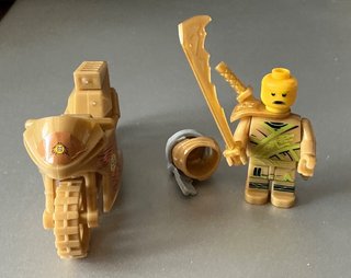 Minifigure Ninjago Dareth moto DX (comp. LEGO)