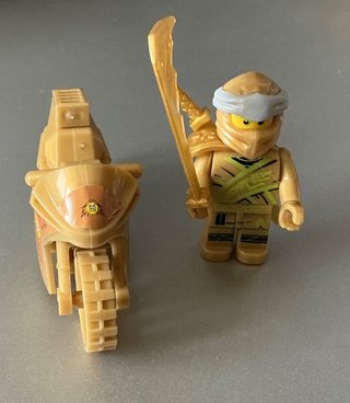 Minifigure Ninjago Dareth moto DX (comp. LEGO)