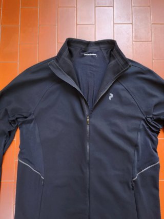 Giacca Peak Performance softshell L uomo nera