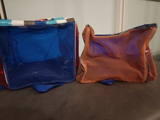 2 bolsas de playa/piscina impermeables antiarena