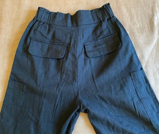 Pantalón Zara Lino/Viscosa Holgado Talla 32