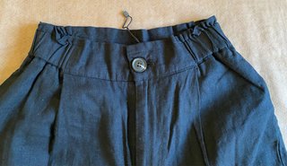 Pantalón Zara Lino/Viscosa Holgado Talla 32