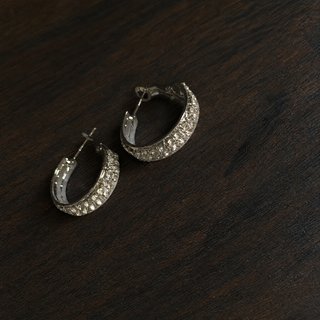 Pendientes Aro con Brillantes